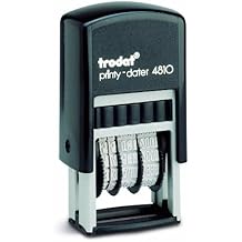 Trodat Printy Dater 4810 Self Inking Black Ink
