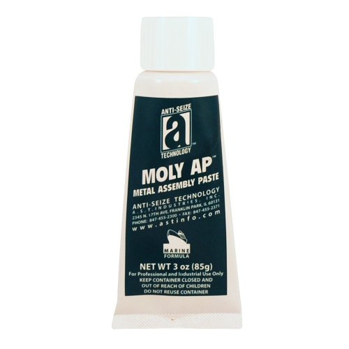 معجون تجميع المعادن Moly AP 43003، 3 أونصة، أسود، معجون