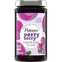 Polaner Verry Berry Fruit Spread، Concord Grape، 15.25 Ounce