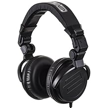 سماعات Reloop RH-2500 Professional DJ قابلة للطي ومغلقة، باللون الأسود