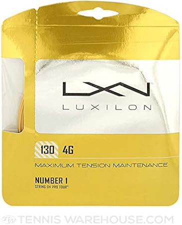 Luxilon 4G Polymer - 13016L Gauge Polyester Poly Tennis Racquet String 8-Pack 8 Sets Per Order