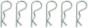 Associated Body Clips Qty 6, 6332