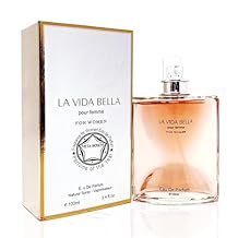 LA BELA Eau de Parfum Spray for Women، Wonderful Gift، Gourmand Fragrance، Daytime and Casual Use، for all Skin Types، Classic Bottle، 3.4 Fluid Ounce   