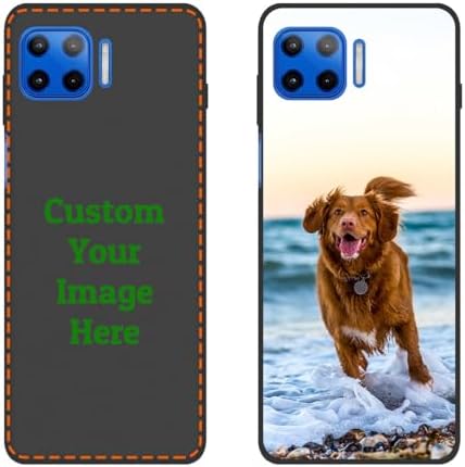 Custom Photo Phone Case for Motorola Moto G 5G PlusOne 5GOne 5G UW Customized Your Own Personalized Image Text Picture Design Shockproof Protective Black Soft Cover Shell