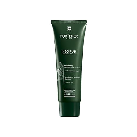 شامبو Rene Furterer NEOPUR Scalp Balancing - للمشابك الجافة المعرضة لفقدان القشرة - مع الزنجبيل البري وبذور الكرفس - اختبار طبيب الأمراض الجلدية - 5 فلوريدا. أونصة.