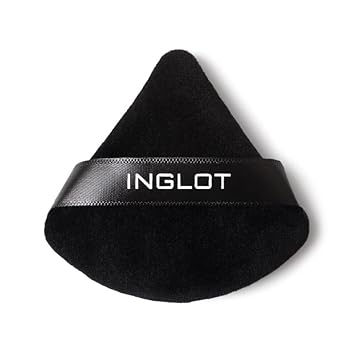 INGLOT Professional Triangle Makeup Applicator, Soft and Gentle Sponge for Applying Powder, Even Blending and Highlighting Details, Gives Your Makeup the Perfect