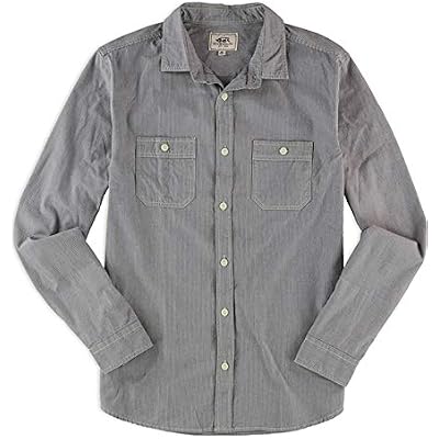 Ecko Unltd. قميص رجالي Chatter Button Up ، أزرق ، صغير