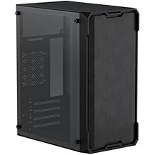 حافظة Micro ATX، حافظة MATX، حافظة كمبيوتر سطح مكتب ITX صغيرة تدعم ATX PSU250mm GPU140mm CPU Cooler2x مراوح 12 سم ومروحة 1x 8 سم1x 3.5HDD أو 2X 2.5SSDUSB 3.0 Port