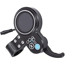 6 Pin Electric Scooter Display Panel for LIVIAE Scooter Dashboard Speedometer ABS Multi Display Easy Install Replacement Part