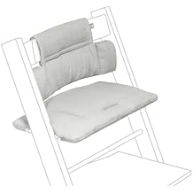 Tripp Trapp Classic Cushion 2, Nordic Grey - Pair With Tripp Trapp Chair or High Chair For Support & Comfort - Machine Washable