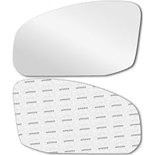 New Replacement Mirror Glass with FULL SIZE ADHESIVE for 03-09 NISSAN 350Z Driver Side View Left LH