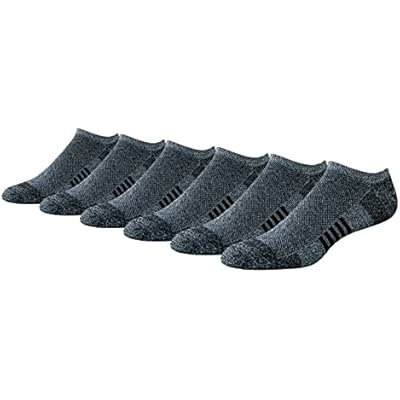 جوارب Amazon Essentials للرجال من القطن المبطن عالي الأداء للرجال، قابلة للتنفس ورياضية