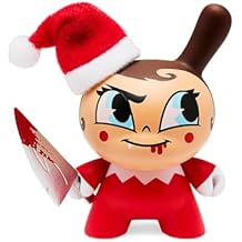 Kidrobot 2022 Holiday Dunny: Go Elf Yourself 3 Inch Holiday Dunny - Evil Edition