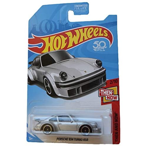 Hot Wheels Then and Now 210 Porsche 934 Turbro RSR [50th Anniversary], Silver