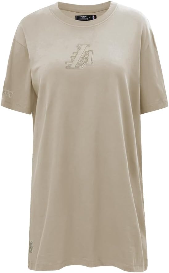 Pro Standard Womens NBA Neutral Cotton Tee Dress