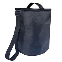 Portable Tennis Ball Storage Bag, Big Pickleball Basket Bag with Shoulder Strap for Carrying, High Capacity Storage for Baseball, Golf, Table Tennis and Other Training Balls