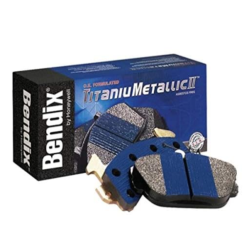 مجموعة وسادات الفرامل شبه المعدنية Bendix MKD673