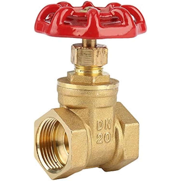 Brass Gate Valve Dn20 G34 Valve 232Psi Water, Ga, 34 Rouge