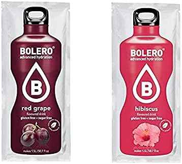 BOLERO Elderflower Flavored, Sugar Free and Low Calorie Powdered Drink Mix, Makes 16oz for Strong Flavor or 32oz for Mild Flavor, 36 Small Sachet Singles-To-Go - Europes Favorite Drink Mix