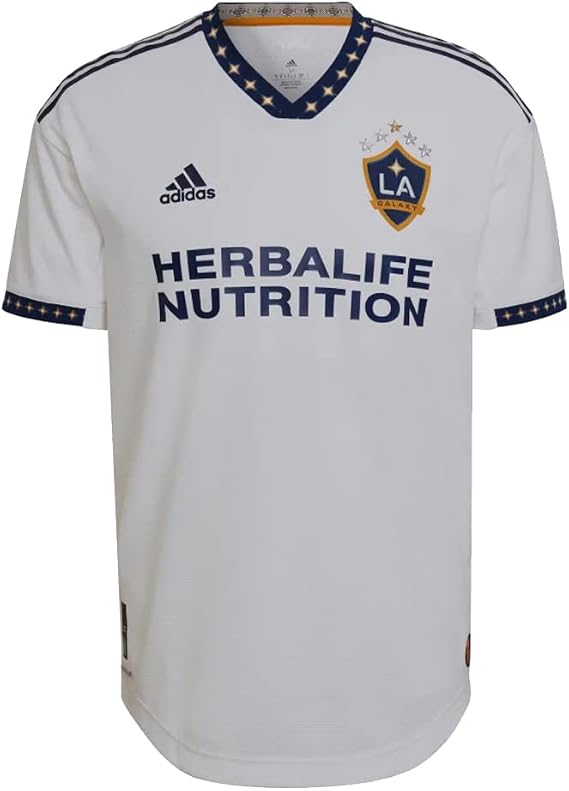 adidas LA Galaxy جيرسي منزلي أصيل للرجال 22/23 (كبير)