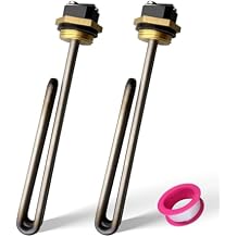 2 Pack HE 55220 Titanium Water Heater Element, Screw in 5.5KW 220V Replacement Part. Compatible with for Ecosmart ECO POU 6 ECO 8 ECO 11 Smart Electric Tankless Water Heater Heating Element
