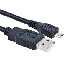 5ft USB Charging Data Cable Cord Compatible with SanDisk 8GB Clip Jam MP3 Player FM Radio