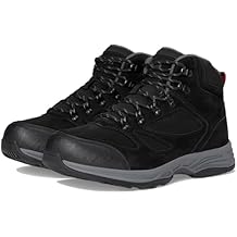 Propet Womens Cypress Round Toe Hiking Casual Boots Ankle Low Heel 1-2" - Black