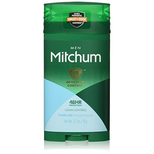 Mitchum Men تحكم متقدم ، تحكم نظيف غير مرئي صلب 2.7 Oz Pack of 2