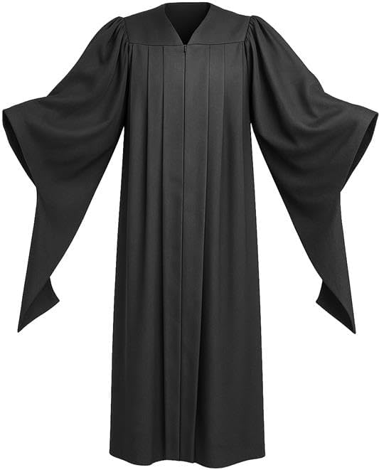 فستان التخرج الكلاسيكي من Gradwear Masters، شارات درجة الماجستير للجنسين
