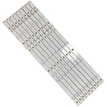 LED Backlight Strip 5LED Fit for Haier K50C800F LS50AL88T71 Fit for Tecnomaster M50C800UHD CRH-K50K523030T090571H-REV1.5(5 Set for 5 TV)