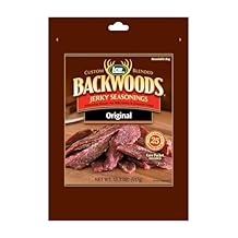 منتجات LEM Backwoods Original Jerky Seasoning ، مثالية للألعاب البرية واللحوم المحلية ، مواسم تصل إلى 25 رطلاً من اللحم ، 18.3 Ounce Packet مع حزمة علاجية تم قياسها مسبقًا