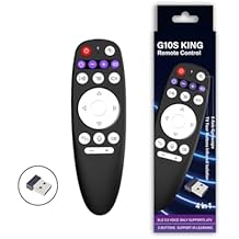 BOXPUT Android TV Box Remote Control Universal, G10S King BT5.0 & USB 2.4G RF Remote Air Mouse 6 Axis Gyroscope and Infrared Learning for TV Stick Smart Set Top Box (Batteries are not Included)