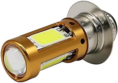 H6M PX15D P15D LED مصابيح أمامية للدراجات النارية Hi-Lo Beam Bulb for Motorbike Scooter Moped Head Light Lamp White 1500Lm 12-30V، yellow، 500087186