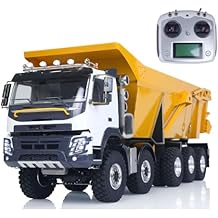TOUCAN RC HOBBY 1/14 219 Metal Radio Controlled Hydraulic Dumper Truck 10X10 10X6 RC Tipper 3Speed Axles Transfer Case Differential Locks