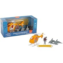 Wild Republic E-Team X Set Dolphin Rescue Playset، Action Figure، Animal، Vehicle، Accessories، Gifts for Kids