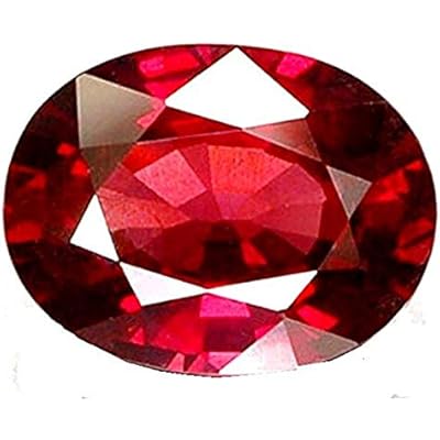 Ramneek Jewels 3.25 Carat Ruby Stone MaanikManikya 100% ORIGINAL CERTIFIED HEALING Energized Gemstone AAA QUALITY