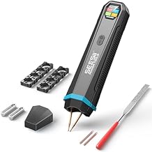 SEESII Battery Spot Welder: Battery Welder with Visual Display, 3360W Max Power with 1-99 Gears, Copper Tips, Portable Spot Welder for Lithium Battery (DIY, Repairs, Outdoor Use)
