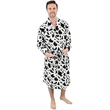 Leveret Mens Robe Soft Micro Fleece Plush Shawl Collar رداء الحمام (حجم صغير XXLarge)