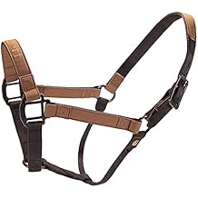 Carhartt Nylon Duck Horse Halter, Comfortable, Durable & Adjustable Rolled-Throat Horse Halter, Small