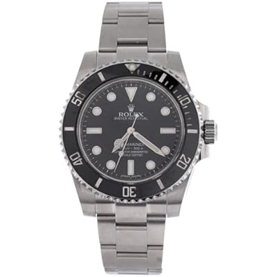 Pre-Loved Oyster Perpetual Submariner Automatic Watch Stainless Steel and Cerachrom 40, Silver