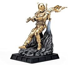 Royal Selangor Limited Edition Pewter Boba Fett Battle Ready (Gilt)-Licensed Star Wars Statue/Collectible/Figurine Gift