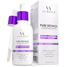 Almoes Retinol Serum for Face,Moisturising Serum for Face with Macadamia,Firming Skin,Antioxidant,Increase Skin Elasticity,Hyaluronic Acid Serum,Face Serum for Women,Serum for Face,Face Care,1 Fl Oz