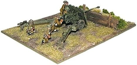 Bolt Action الجيش البريطاني 17 PDR Anti-Tank Gun - 28mm Wargaming Miniatures   