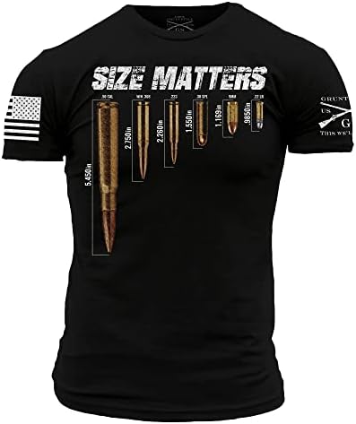 Grunt Style Size Matters Mens T-Shirt