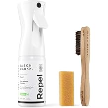 مجموعة تنظيف مكونة من 3 قطع من Jason Markk Repel Spray & Suede، منظف للأحذية والأحذية الرياضية، ممحاة للفرشاة والبقع، رذاذ مقاوم للماء والبقع، آمن للجلد والجلد المدبوغ والنوبوك والقطن والملابس المحبوكة