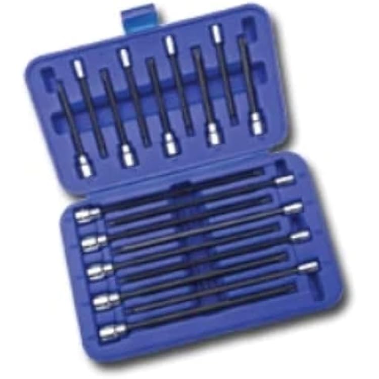 Vim Tools VIMV458L-SET Long Torx Master Set, Long T10 TRU T50, 4.5