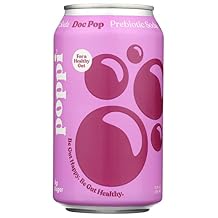 Poppi Raspberry Rose Prebiotic Soda 4PK, 12 FZ