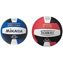 Mikasa Micro Cell Volleyball و SV5WC Red و White و Black Volleyball Bundle