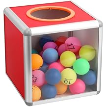 EXCEART Clear Raffle Box with Slot - Acrylic Ballot Case for Tickets and Voting | Professional Drawing Container for Annual Meeting and Fundraising Events | 7.48x7.48x7.48 Inches