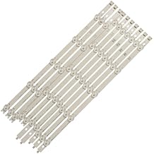 30pcs(3TV) LED Strip Bar Compatible with LG 42LN540V 42LN613V 42LA620V LC420DUE 42LN575S 42LA620S 42LN540S-R2 6916L-1217A (Color : 10PCS(1TV))